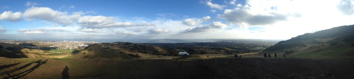 Overlooking Edinburgh 