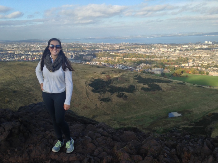 The view from Arthur's Seat